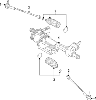 HR3Z3504P Ford (STEERING GEAR)