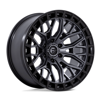 FC869AB22956818 Fuel (D869 22X9.5 6X5.5 M-GNMTL BLK-LP 18MM)