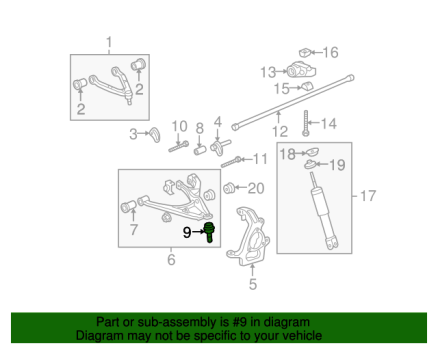 15245579 GM (BALL JOINT)