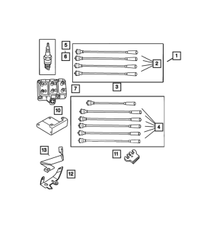 SP303917AC Mopar (SPARK PLUG)