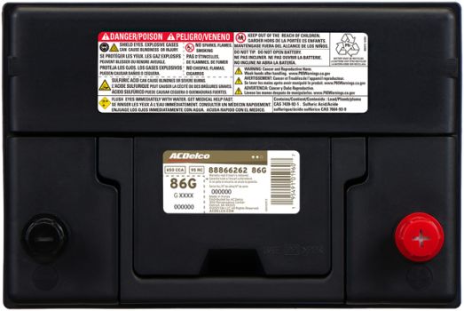 88866262 GM (VEHICLE BATTERY)