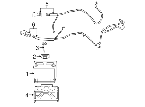 88866262 GM (VEHICLE BATTERY)