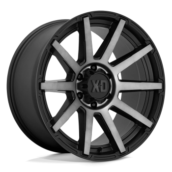 XD84729050400 XD Wheels (XD847 Outbreak 20X9 5X127 0mm Satin Black With Gray Tint)