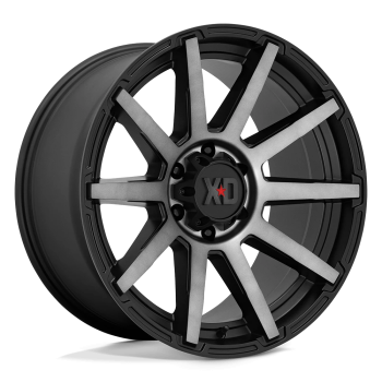 XD84729050400 XD Wheels (XD847 Outbreak 20X9 5X127 0mm Satin Black With Gray Tint)