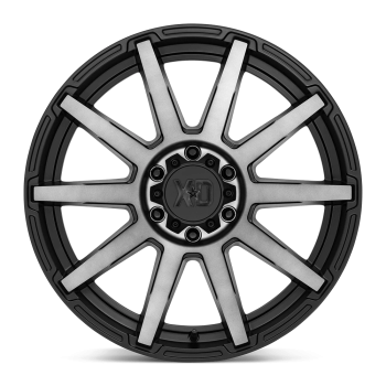 XD84729050400 XD Wheels (XD847 Outbreak 20X9 5X127 0mm Satin Black With Gray Tint)