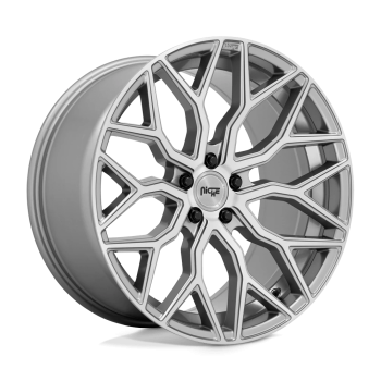 M265220011+30 Niche (M265 Mazzanti 22X10 5X120 30mm Anthracite Brushed Tint Clear)
