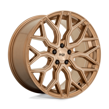 M263209065+35 Niche (ALLOY WHEEL M263 MAZZANTI BRONZE BRUSHED NICHE ROAD WHEELS)