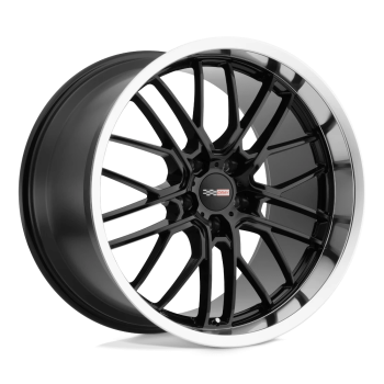 1890CRE505121B70 Cray wheels (Cerchio Cray Eagle Nero/Cromato lucido 18X9 +50 Offset)