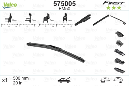 578561 VALEO HYDROCONNECT HR28 Spazzola tergicristallo posteriore posteriore  ▷ AUTODOC prezzo e recensioni