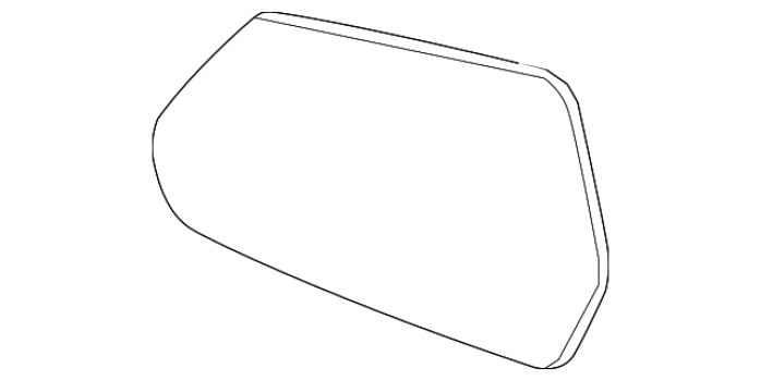 23487737 GM (MIRROR-O/S RR VIEW (REFL)