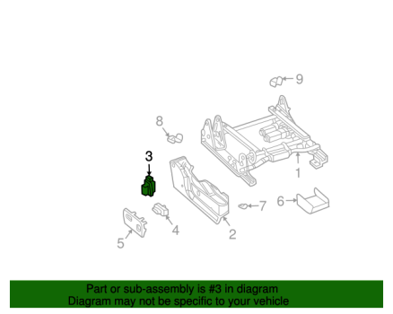 12473558 GM (SWITCH,D/SEAT LUMBAR CONT)