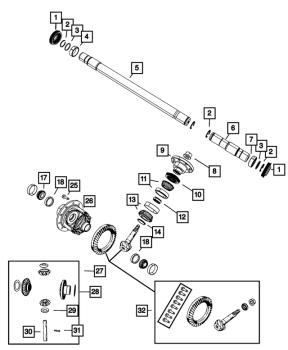 52069706AB Mopar (SEAL, AXLE DRIVE SHAFT)