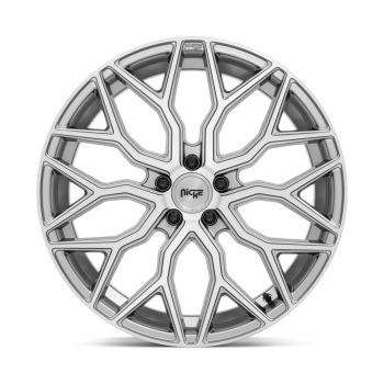 M265220011+30 Niche (M265 Mazzanti 22X10 5X120 30mm Anthracite Brushed Tint Clear)