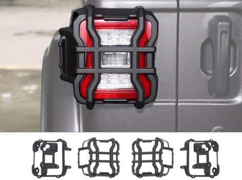 OTJW159882 Off Trucks (TAIL LIGHT METAL COVER PROTECTION JEEP WRANGLER JL)