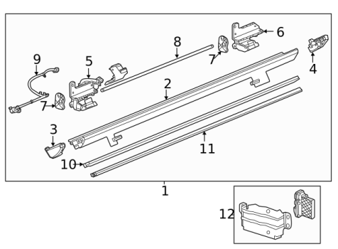 84751105 GM (STEP PKG-ASST)