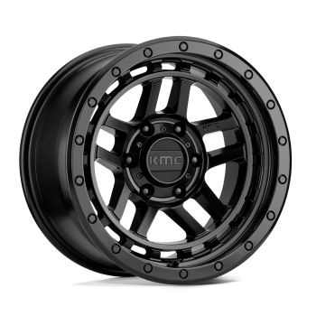 KM54078568718 KMC Wheels (Recon 17X8.5 in Satin Black - 6X5.5 Bolt, 18 Offset)