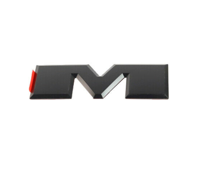 68282758AA Mopar (Tailgate Nameplate Black 