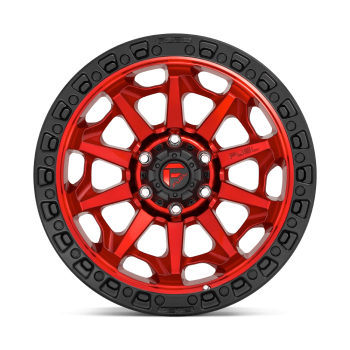 D69518908450 Fuel (Wheel Fuel D695 Covert 18X9 6X139.7 1mm Candy Red Black Bead Ring)