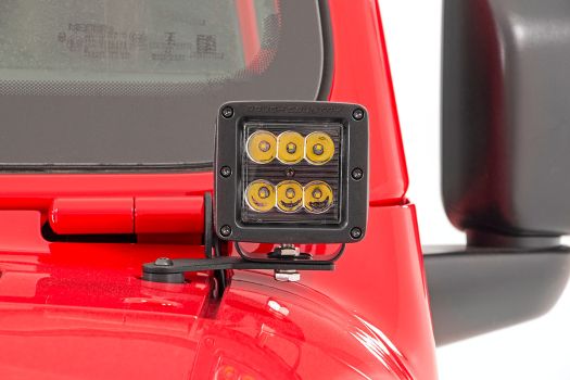 80052 Rough Country (LED LIGHT KIT | HINGE MOUNT | 2