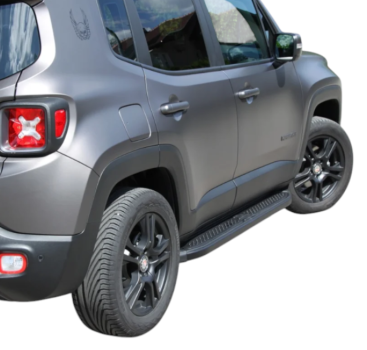 WM001054 Wmax (SIDE STEPS BLACK - JEEP RENEGADE)