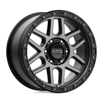 KM54489064418 KMC Wheels (KM544 Mesa 18X9 6X114.3 18mm Satin Black With Gray Tint)
