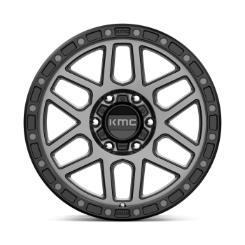 KM54489064418 KMC Wheels (KM544 Mesa 18X9 6X114.3 18mm Satin Black With Gray Tint)