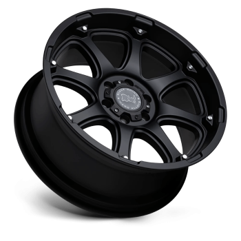 1890GLA128165M22 Black Rhino (Glamis 18X9 8X165,1 12 mm nero opaco)