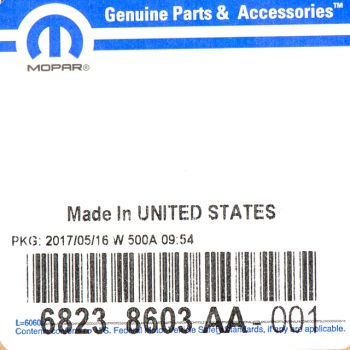 68238603AA Mopar (COIL IGNITION)
