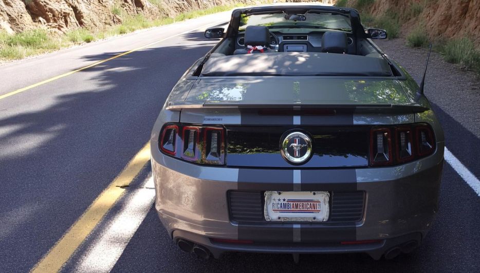 Ford Mustang 2013 Cabrio Spoiler posteriore GT500