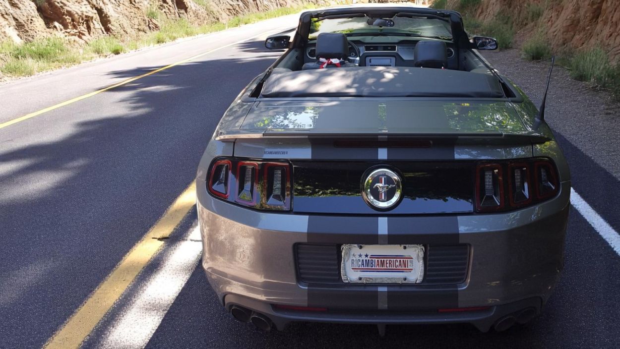 Ford Mustang 2013 Cabrio Spoiler posteriore GT500