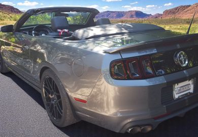Ford Mustang 2013 Cabrio Spoiler posteriore GT500