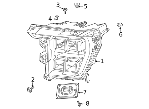 ML3Z13008AE Ford (LAMP ASSEMBLY)