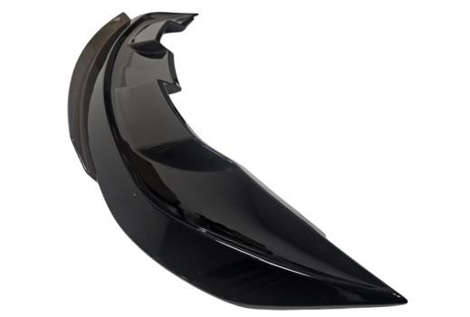 WM677921 Wmax (Spoiler Posteriore GT500 Style Gurney Klappe Nero Lucido)