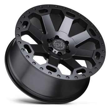 1790WAR126135G87 Black Rhino (Warlord 17X9 6X135 12mm Matte Gunmetal)