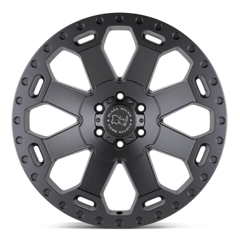 1790WAR126135G87 Black Rhino (Warlord 17X9 6X135 12mm Matte Gunmetal)