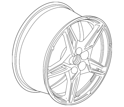 84785087 GM (WHEEL-RR)