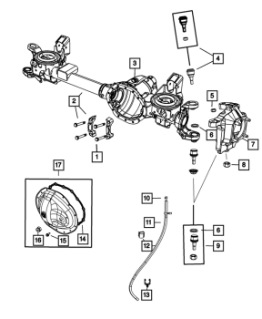 68065447AA Mopar (KNUCKLE)