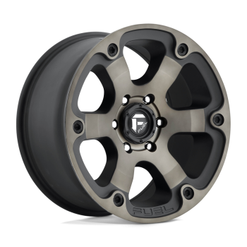 D56417908350 Fuel (Wheel Fuel D564 Beast 17X9 6X139.7 1mm Matte Black Double Dark Tint)