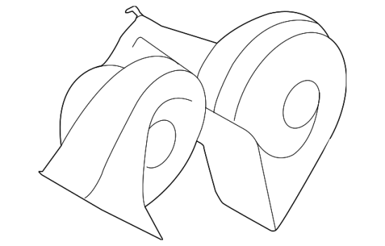 FR3Z13832G Ford (HORN ASY)