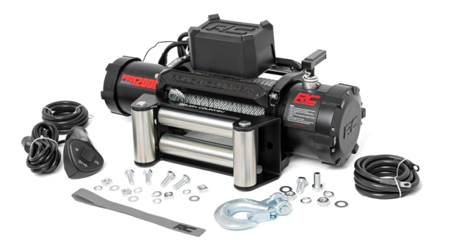 PRO12000 Rough Country (12000-LB PRO SERIES WINCH | STEEL CABLE)