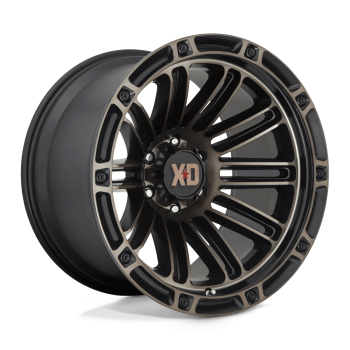 XD84629050600 XD Wheels (XD846 Double Deuce 20X9 5X127 0mm Satin Black With Dark Tint)