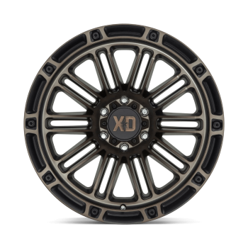 XD84629050600 XD Wheels (XD846 Double Deuce 20X9 5X127 0mm Satin Black With Dark Tint)