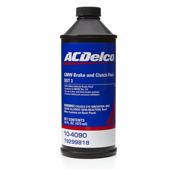 10-4090 ACDelco (Liquido Freni DOT3 Acdelco 473ml)