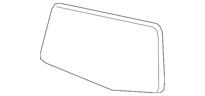 84171576 GM (MIRROR-O/S RR VIEW (REFL GLASS & BKG PLT))