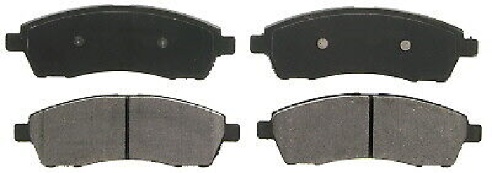 ZX757 Wagner (QuickStop Semi-Metallic Disc Brake Pad Set)