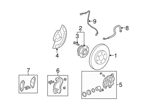 11588811 GM (STUD,RR WHL)