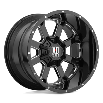 XD82522067318N XD Wheels (Cerchio XD Buck 25 Nero lucido 22x10 -18 Offset)