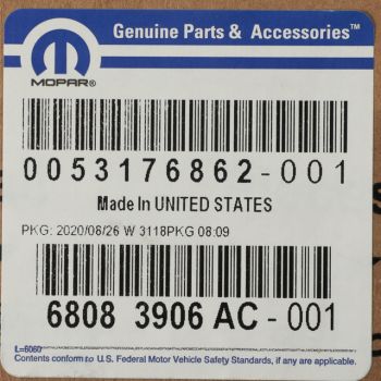68083906AC Mopar (LAMP CENTER HIGH MOUNTED STOP)