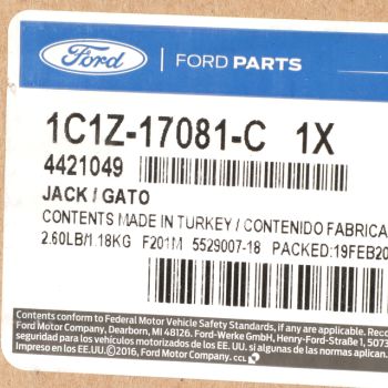 1C1Z17081C Ford (HANDLE - JACK OPERATING)