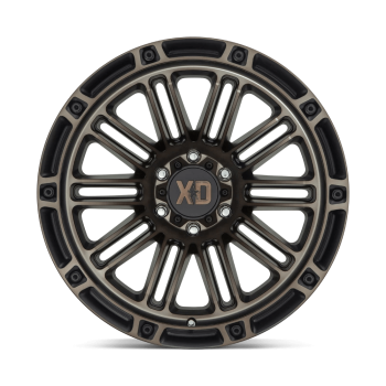XD84629068600 XD Wheels (Double Deuce 20X9 6X139.7 0mm Satin Black With Dark Tint)